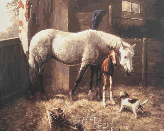 Horses in the Stable